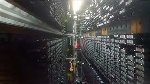 Data Center Relocation and Giant Tape Robots