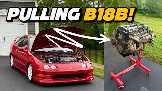 How to Pull an Integra Engine in 15 Minutes!