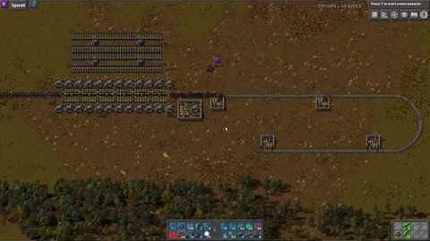 Factorio 0.15 - Stupidly Long Train Loading