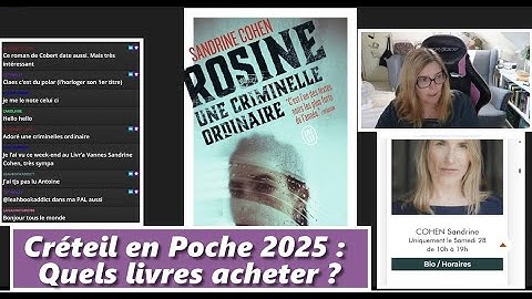 Créteil en Poche 2025 : Quels livres acheter ??