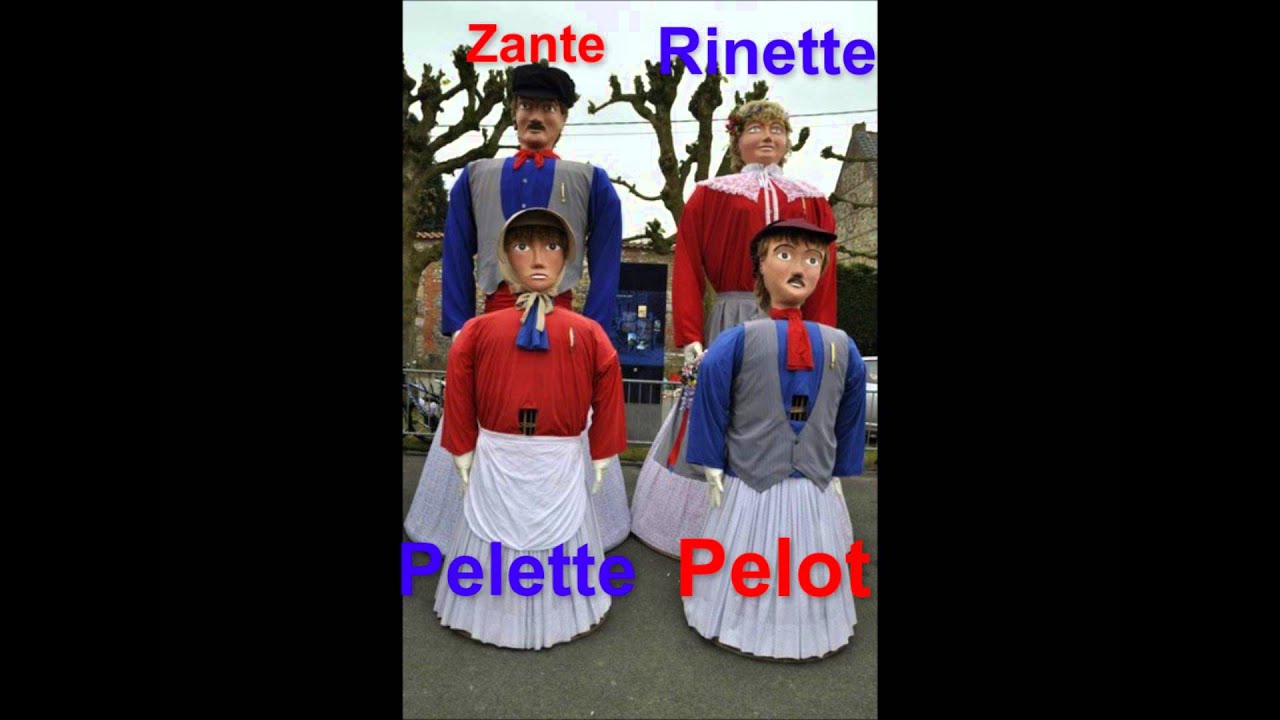 Valse de Zante & Rinette les géants de Maffle (Belgique)