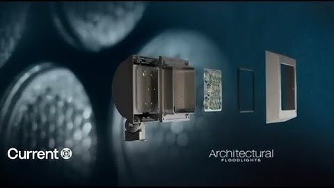 Intent RGBW Architectural Floodlights Animated Detailed Exploded View