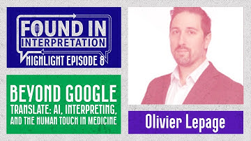 Highlight - How does an automatic AI interpretation or translation work?