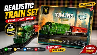Realistic Toy RC Train Set Unboxing Full Review & Test 🚂