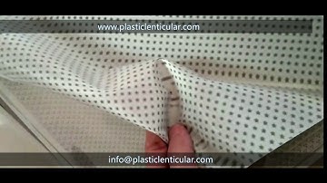 TPU fly eye lenticular printing 360 3d effect fly eye lenticular clothing on soft fabric