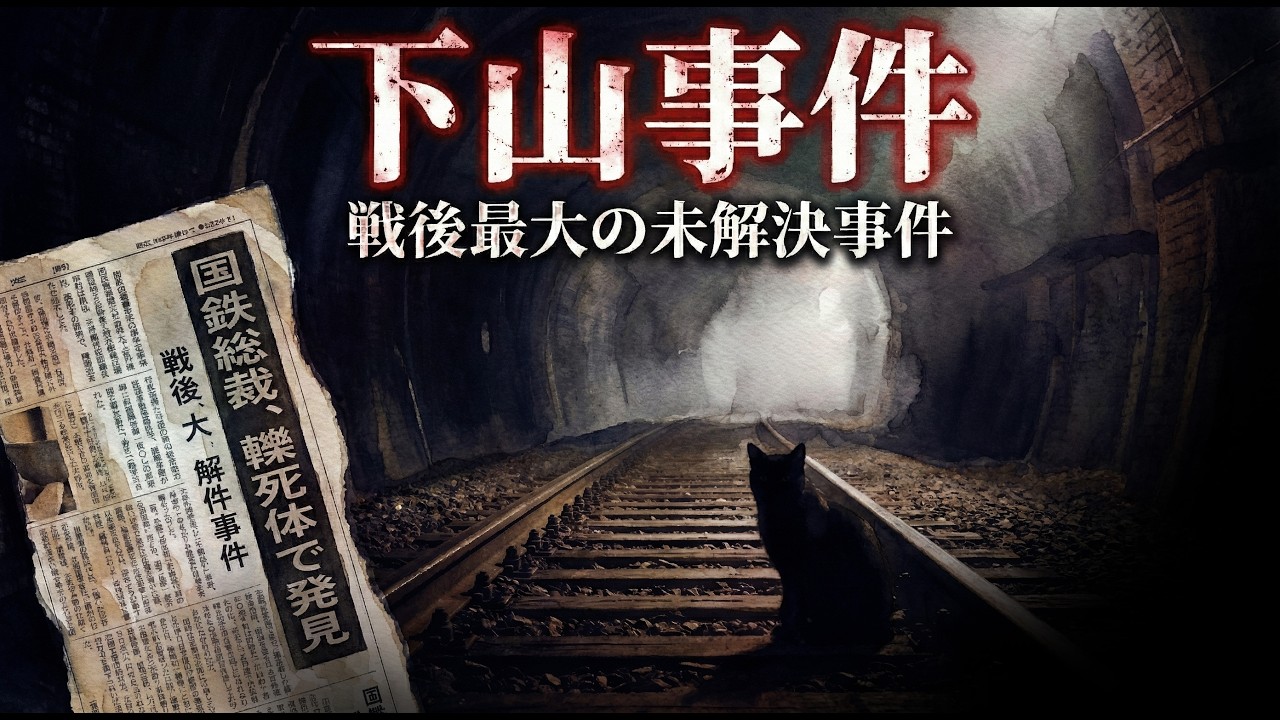 下山事件｜戦後最大のミステリーを「目撃者」の黒猫が語る【未解決事件】