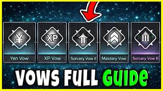 VOWS GUIDE in JUJUTSU ZERO how to GET FAST & WHAT IT'S FOR Roblox screenshot 2