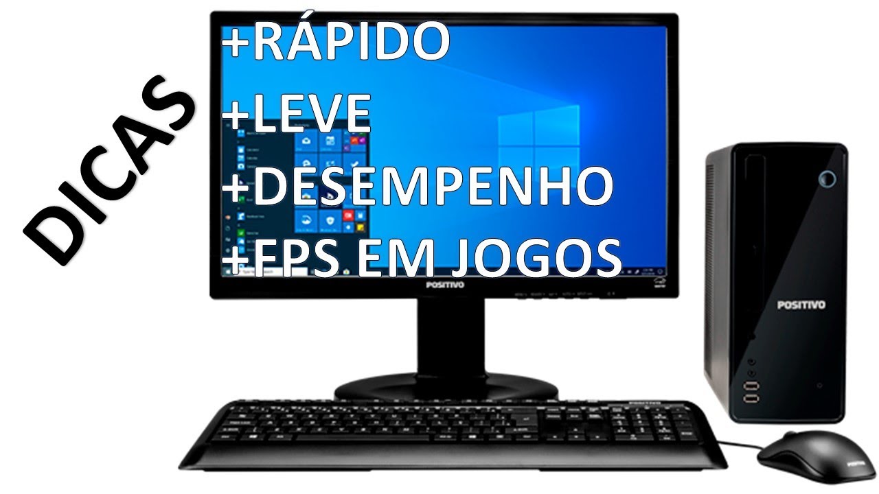 COMO AUMENTAR A VELOCIDADE DO WINDOWS 10 - YouTube