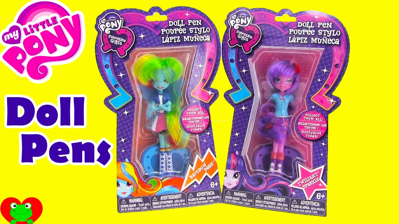 rainbow dash pictures My Little Pony Doll Pens Rainbow Dash and Twilight Sparkle