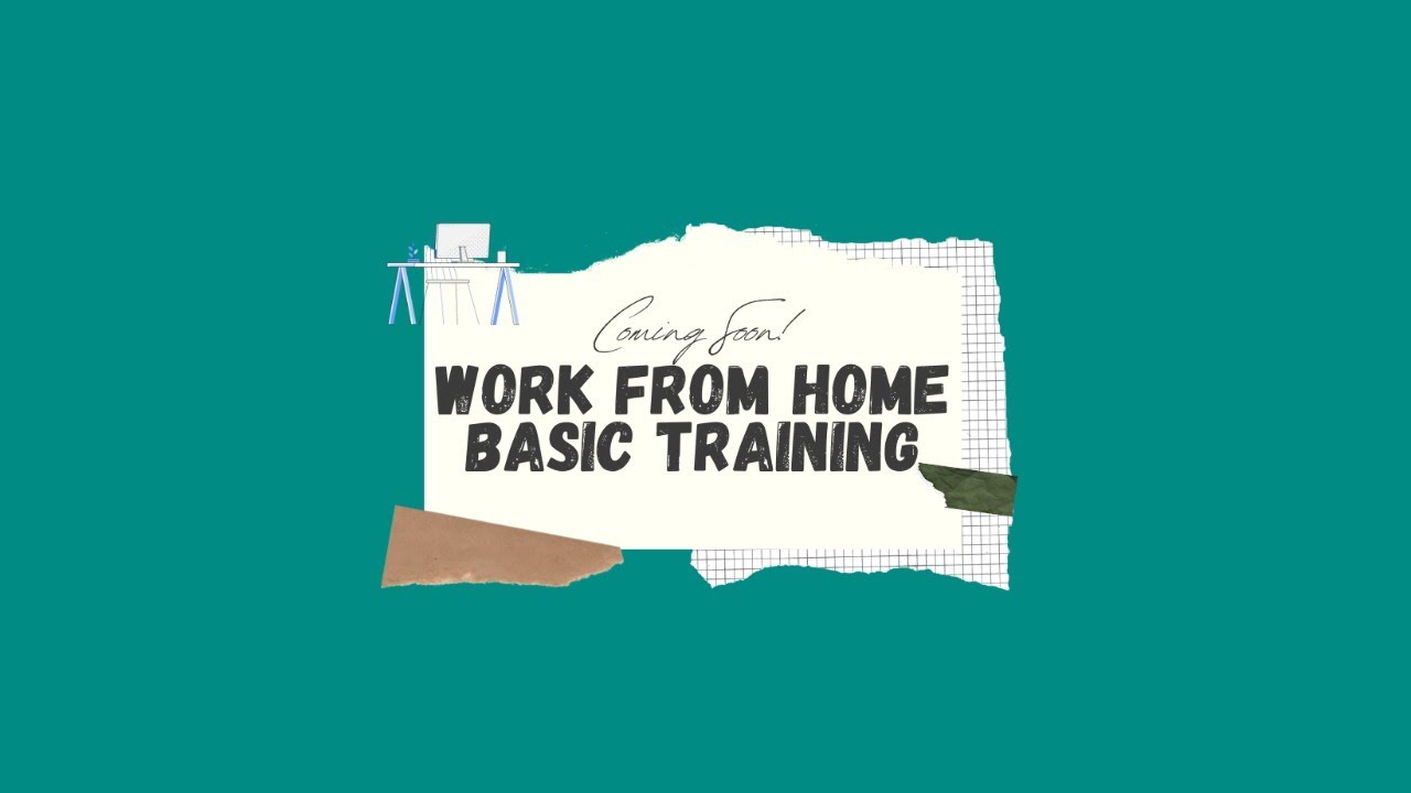 Work From Home Basic Training For Those Who Do Not Have Work/CC/BPO ...
