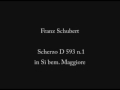 Gianni Della Libera F. Schubert Scherzo D593 n.1 in Si bem. maggiore