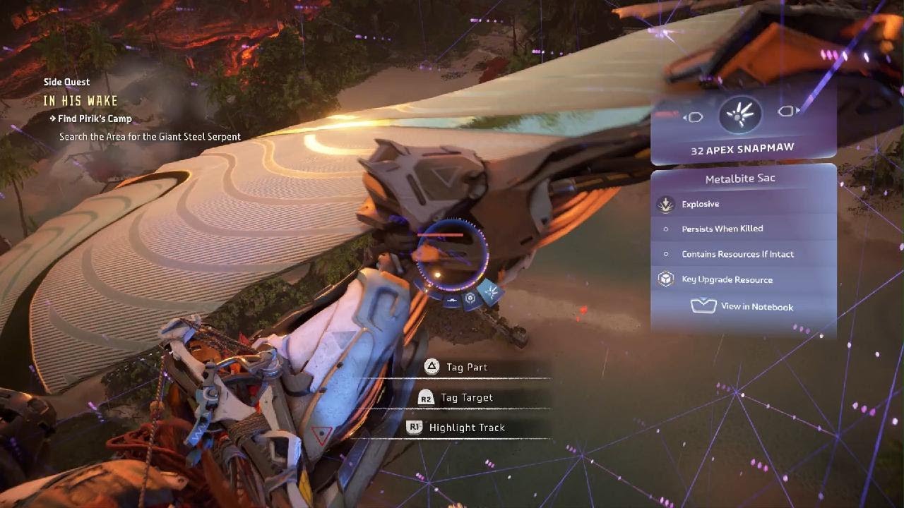 Horizon Forbidden West Burning Shores - Side quest - In his wake