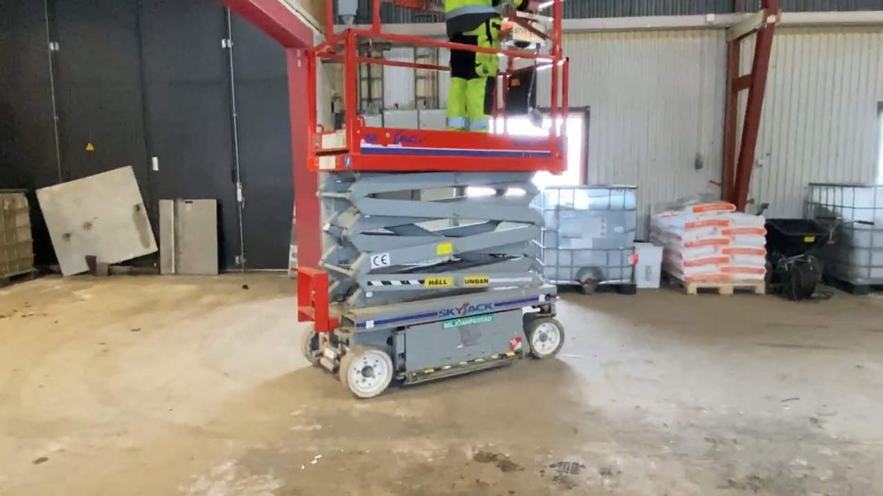 Saxlift SkyJack 3219 III med Gel batteri