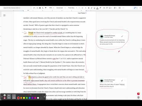 Revising by Reverse Outlining