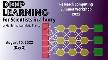 Deep Learning (Day 3) WVU Research Computing Summer Workshop 2022