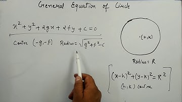 Circle Part 3 | General equation of circles and end points of diameter circle equation | Kamaldheer