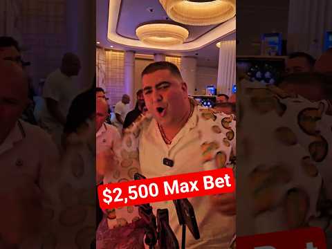 $2,500 Max Bet DRAGON LINK Bonus #Shorts #Vegas #Jackpot #Slots