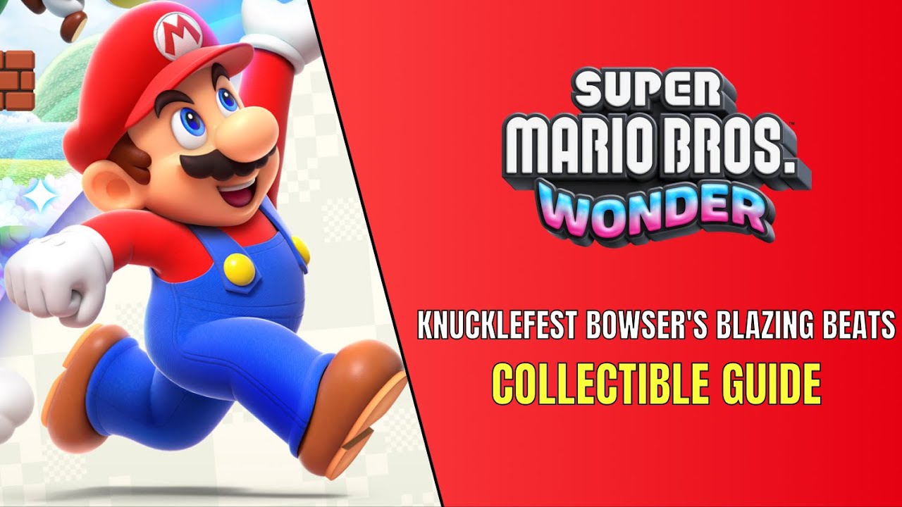 Super Mario Bros. Wonder KnuckleFest Bowser's Blazing Beats All