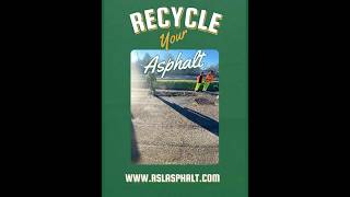 Asphalt Recycling #rslasphalt #asphaltresurfacing #construction #asphalting