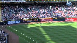 Bay's diving catch