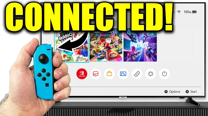 How to Connect Joycons to Nintendo Switch Wirelessly!