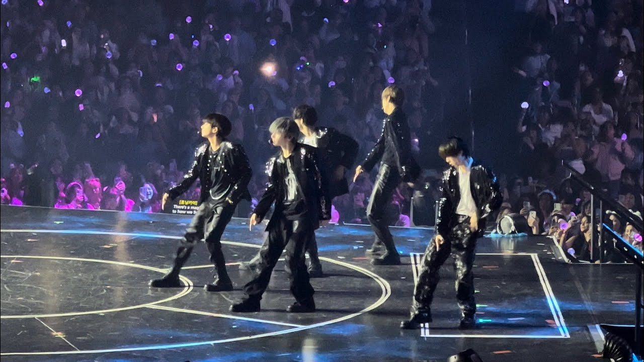 TXT in LA Back for More Tinnitus ACT : PROMISE Tour Crypto Arena 5/21/24 Tomorrow x Together Ver