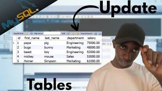How To Update Tables in Mysql Workbench🐳 Learn Sql Day 7 How To Insert Data Into Table Mysql Workbench 2023