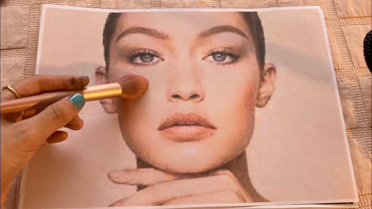 Asmr aplicando - maquiagem nas famosas 💄 | Sweet Dreams By Cora Cz