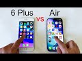 IPhone Air Vs 6 Plus Speed Test