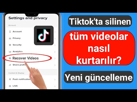 Silinen TikTok Videolarımı Nasıl Kurtarırım (2023) | Silinen Tiktok videoları nasıl kurtarılır