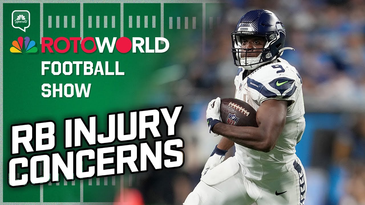 Kenneth Walker and James Conner injuries + early-week previews | Rotoworld Football Show (FULL SHOW)