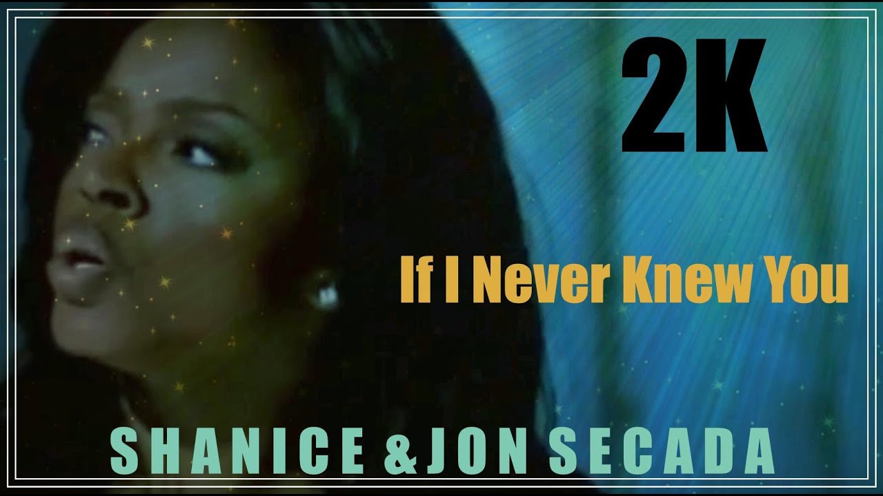Shanice & Jon Secada - If I Never Knew You (Official 2K Video 1995)