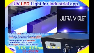 High Power 1002003004004000 Watt Uv Led Light For Industrial Applications .
