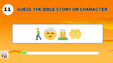 Guess the Bible Story | Bible Quiz | Bible Trivia for Kids | Emoji Trivia | kid Trivia - 3