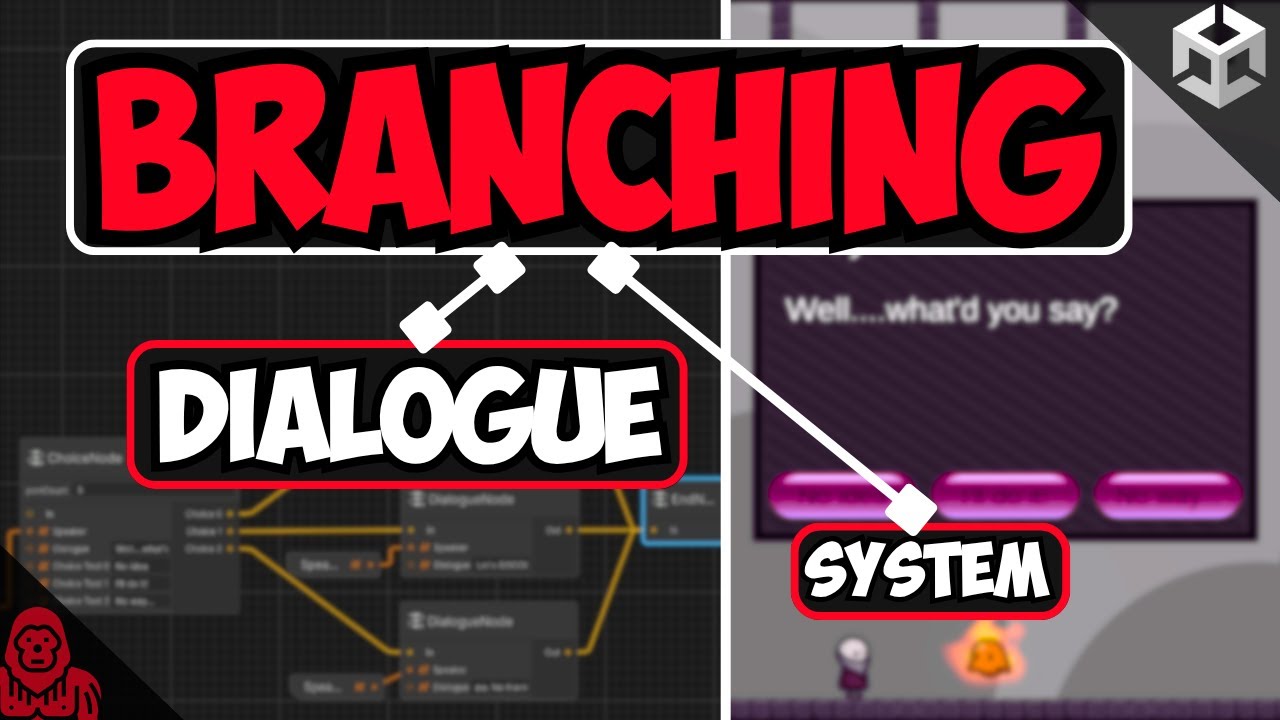 Make a Branching Dialogue System using GRAPH TOOLKIT (Unity Tutorial)
