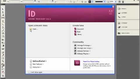 Adobe Indesign Video Tutorials in Hindi  - Introduction of Adobe Indesign CS 5