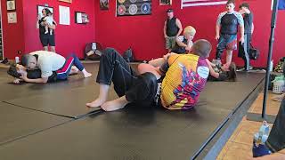 6-24-26 Sawyer's 2nd roll starting in half guard 