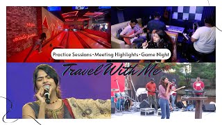 VLOG - Practice Sessions, Meeting Highlights & Game Night | Stella Ramola
