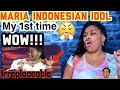 MARIA Indonesian Idol | IRREPLACEABLE | REACTION