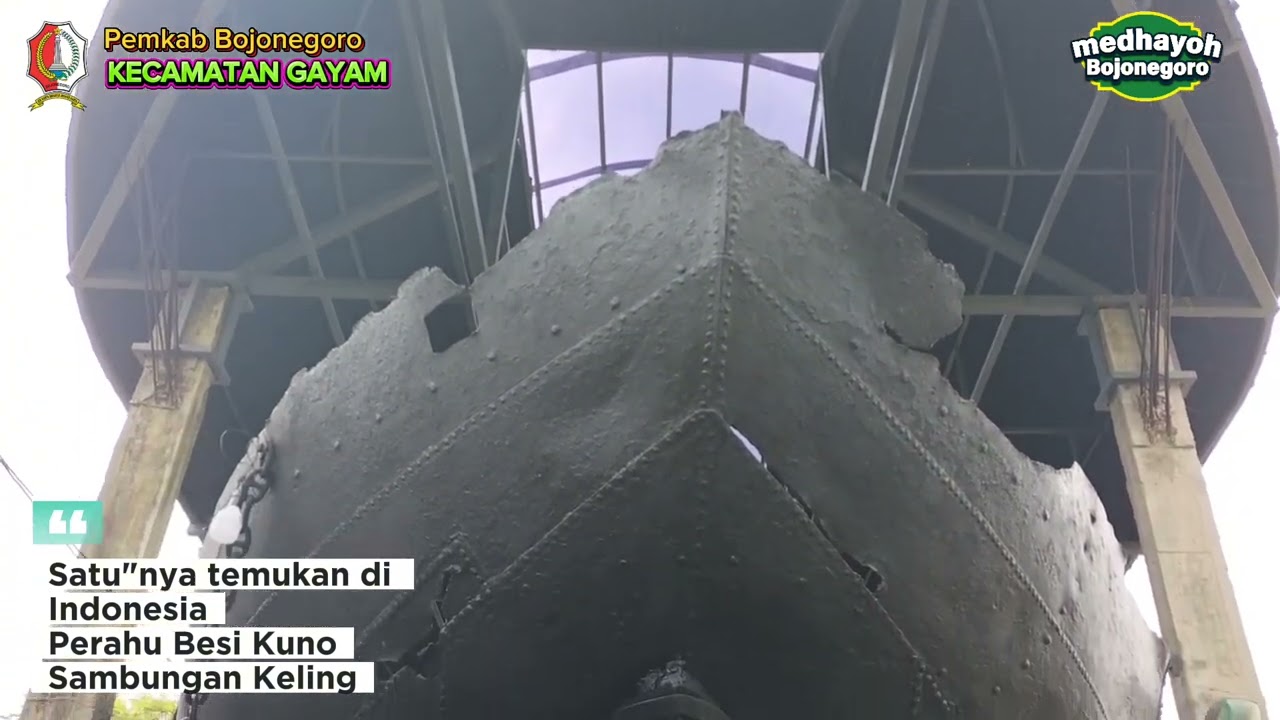 Perahu Kuno Ds Ngraho Kecamatan Gayam