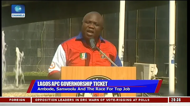 Ambode, Sanwo-Olu & The Race For Lagos Governorship Pt 2 | Sunday Politics |