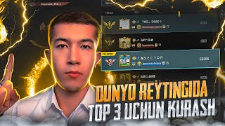 DUNYO REYTINGIDA TOP 5 DAMIZ OLG'A UZBEKISTON  🇺🇿🔥 - PUBG MOBILE