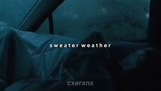 the neighbourhood - sweater weather (sped up + reverb) Resimi