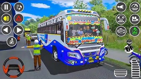Bus Oleng Telolet - Bus Real Simulator Basuri ! Android gameplay ! best Android bus games