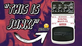 The Behringer FX600 Trash or Treasure?