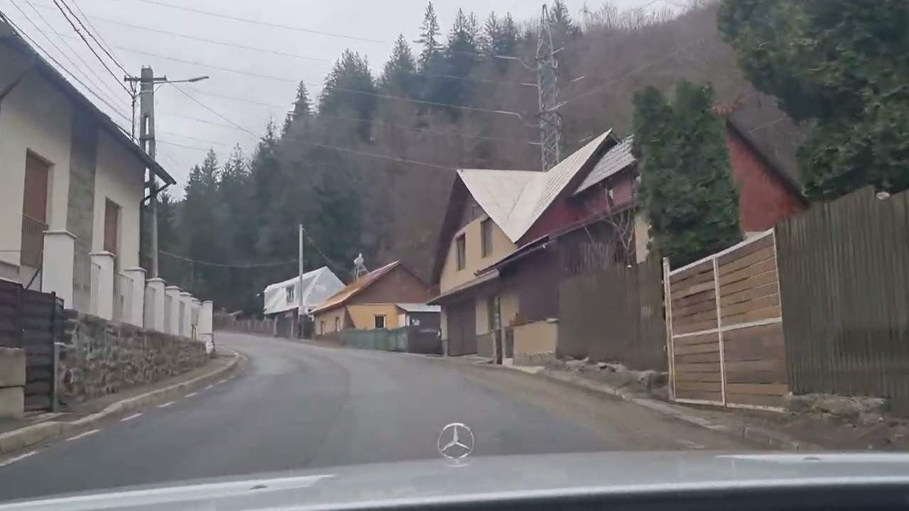 Tranzit prin Cavnic Maramureș,ca după război, cuprins de o liniște mortuară,orașul fantomă