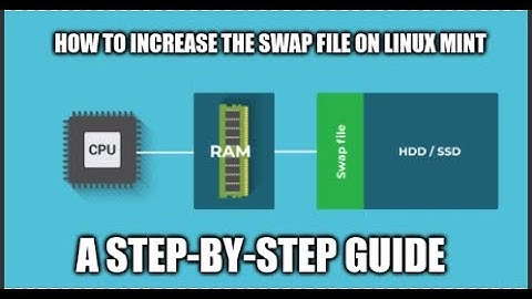 QUICKTIP: How to Increase the SWAP File on Linux MINT EASY!