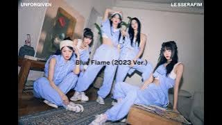 [8D   BASS-BOOSTED] LE SSERAFIM - Blue Flame (2023 Ver.)