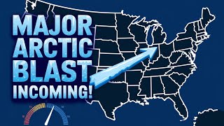 Brace Yourself: Major Arctic Blast Incoming!#Winter20252026 #SnowfallForecast #USWeatherUpdate #us