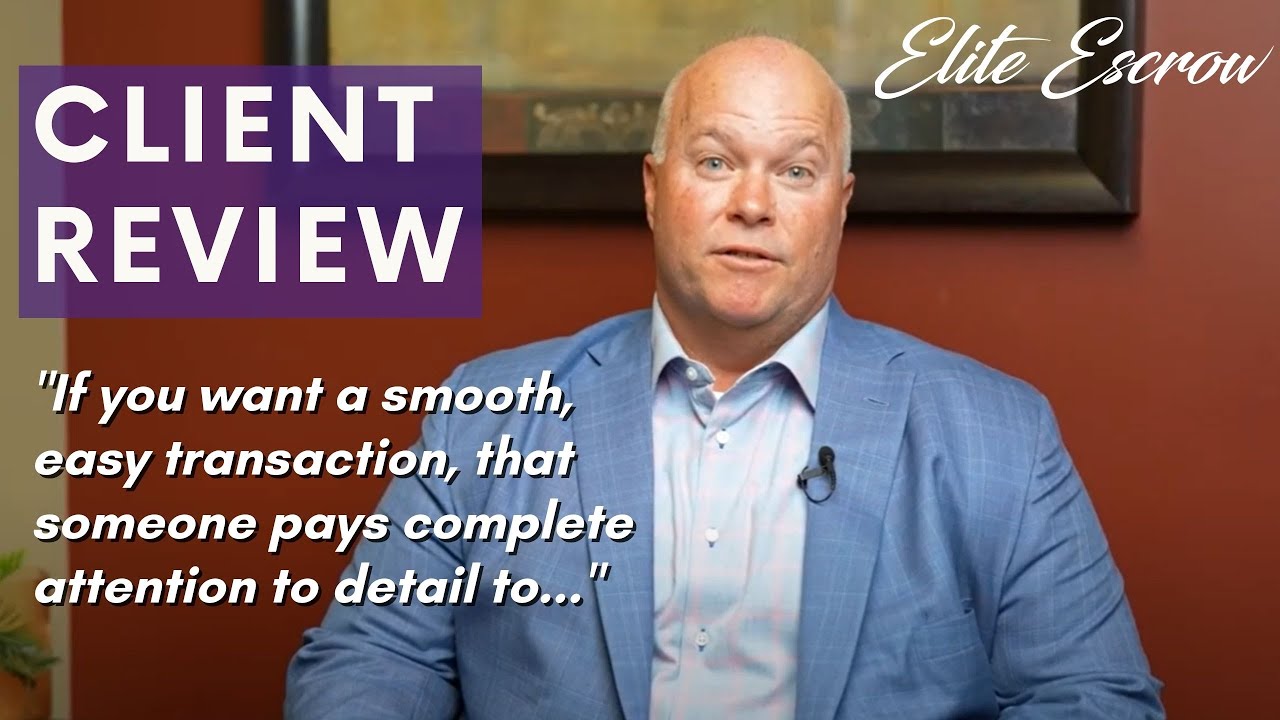 Elite Escrow Testimonial | Realtor, Carter Shuffler